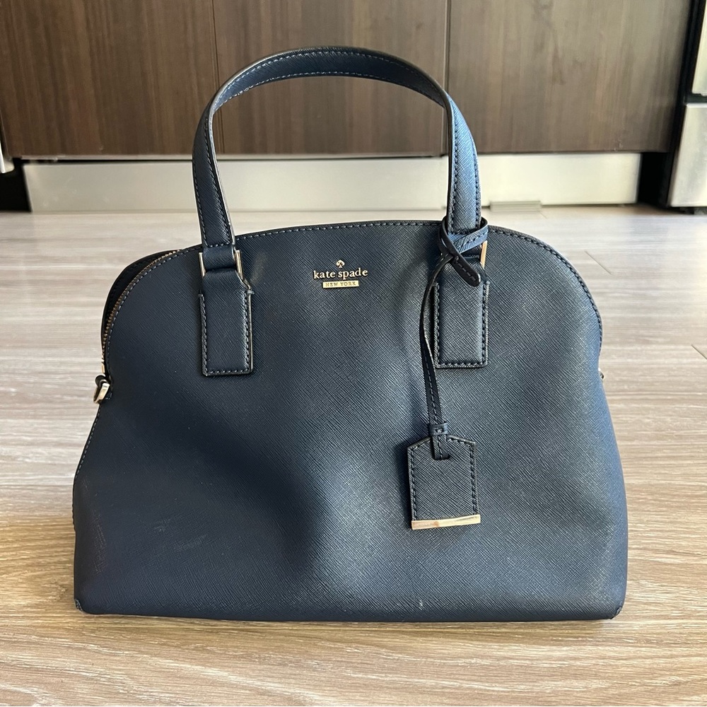 Kate Spade Navy Blue Handbag/Purse
